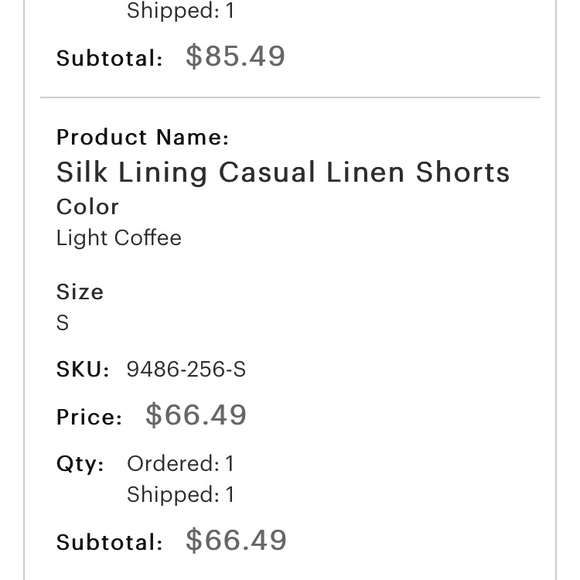 Linen pants in light coffee - Picture 9 of 9